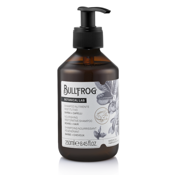 Bullfrog - Shampoo Nutriente Restitutivo Barba E Capelli