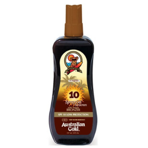 Australian Gold - Abbronzante SPF 10 spray gel + Bronzer