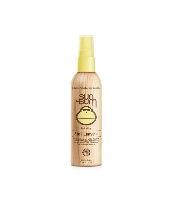 Sun Bum, Revitalizing 3 in 1 Leave in Conditioner 118 Ml