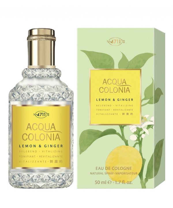 4711 Lemon & Ginger – Eau De Cologne 50 Ml Spray